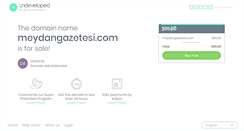 Desktop Screenshot of meydangazetesi.com